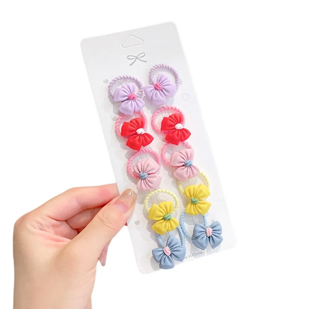 10Pcs Baby Hair Rope  Fruit Children hair accessories Headdresses Banana Strawberry