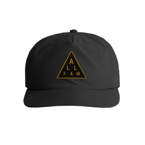 2” TRIANGLE PATCH KIDS HAT BLK