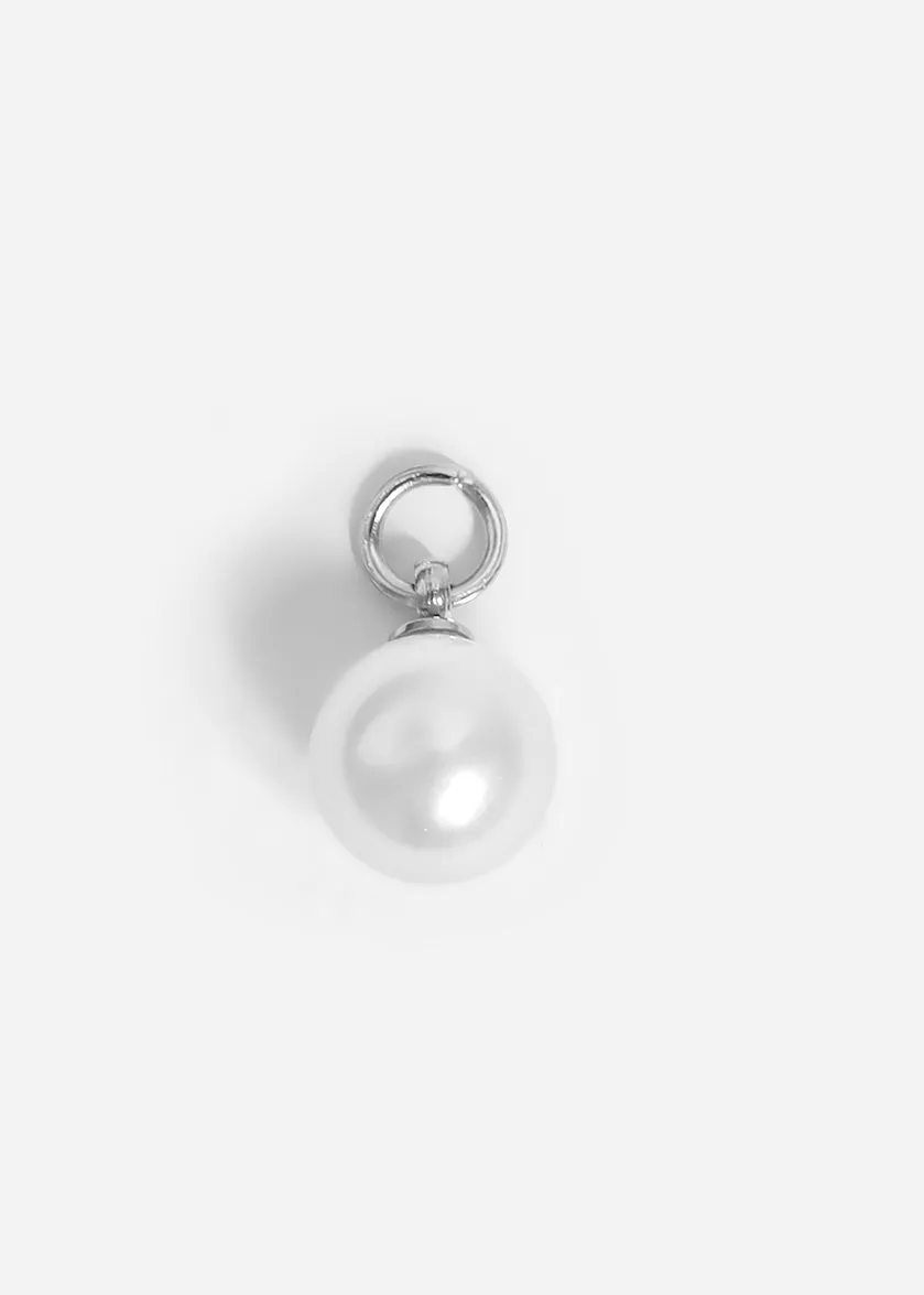 8mm Glass Pearl Charms / SBB0340