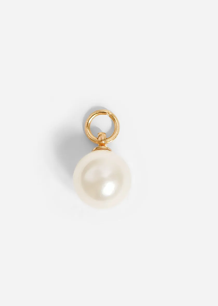 8mm Glass Pearl Charms / SBB0340