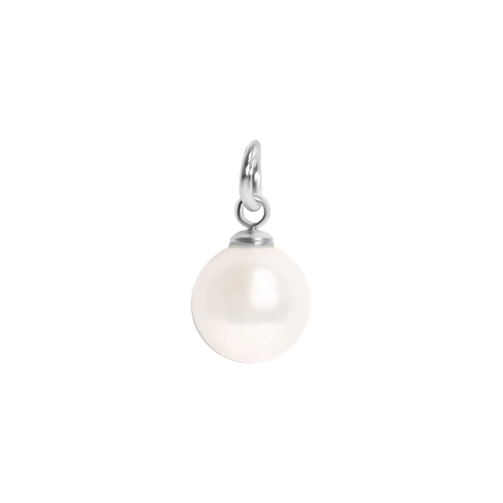 8mm Glass Pearl Charms / SBB0340