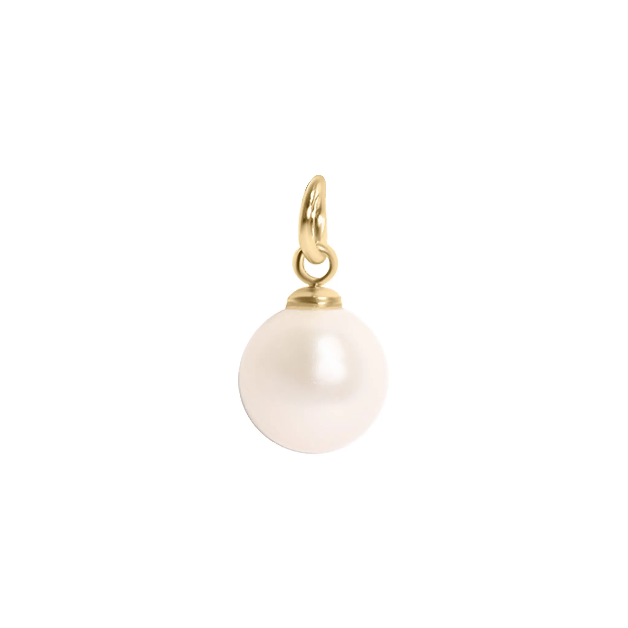 8mm Glass Pearl Charms / SBB0340