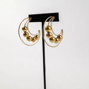 Abacus Hoop Earrings - Choose Your Metal