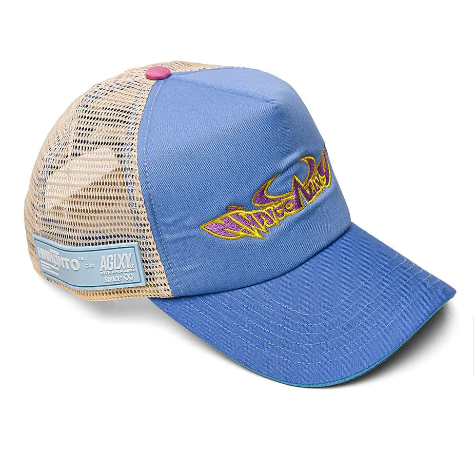 AGLXY x NINDITO Trucker Hat - Arctic Blue