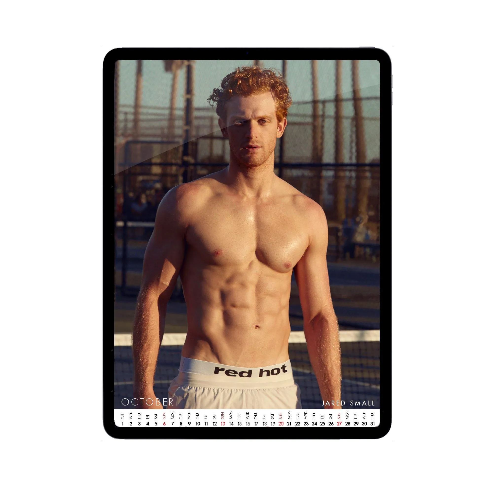 American Boys Digital Calendar