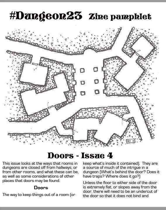 Antherwyck Games Dungeon23 Pamphlet Zine   PDF