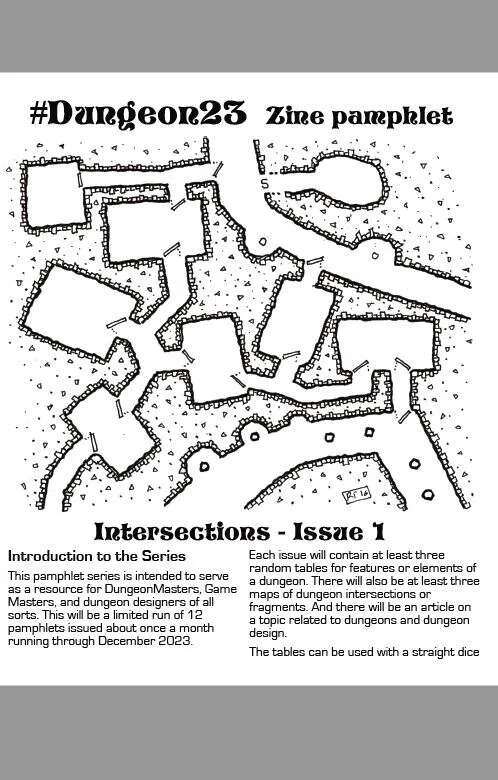 Antherwyck Games Dungeon23 Pamphlet Zine   PDF