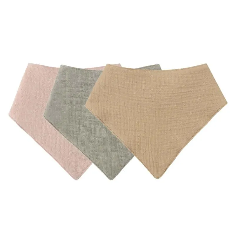 Baby's Triangle Feeding Scarf Sets