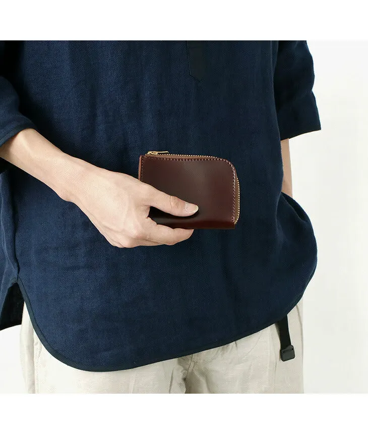 BARNS / L-shaped zipper mini wallet