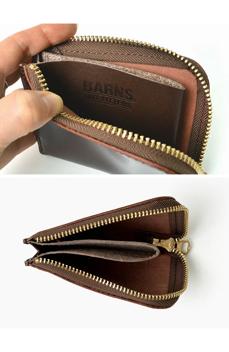 BARNS / L-shaped zipper mini wallet