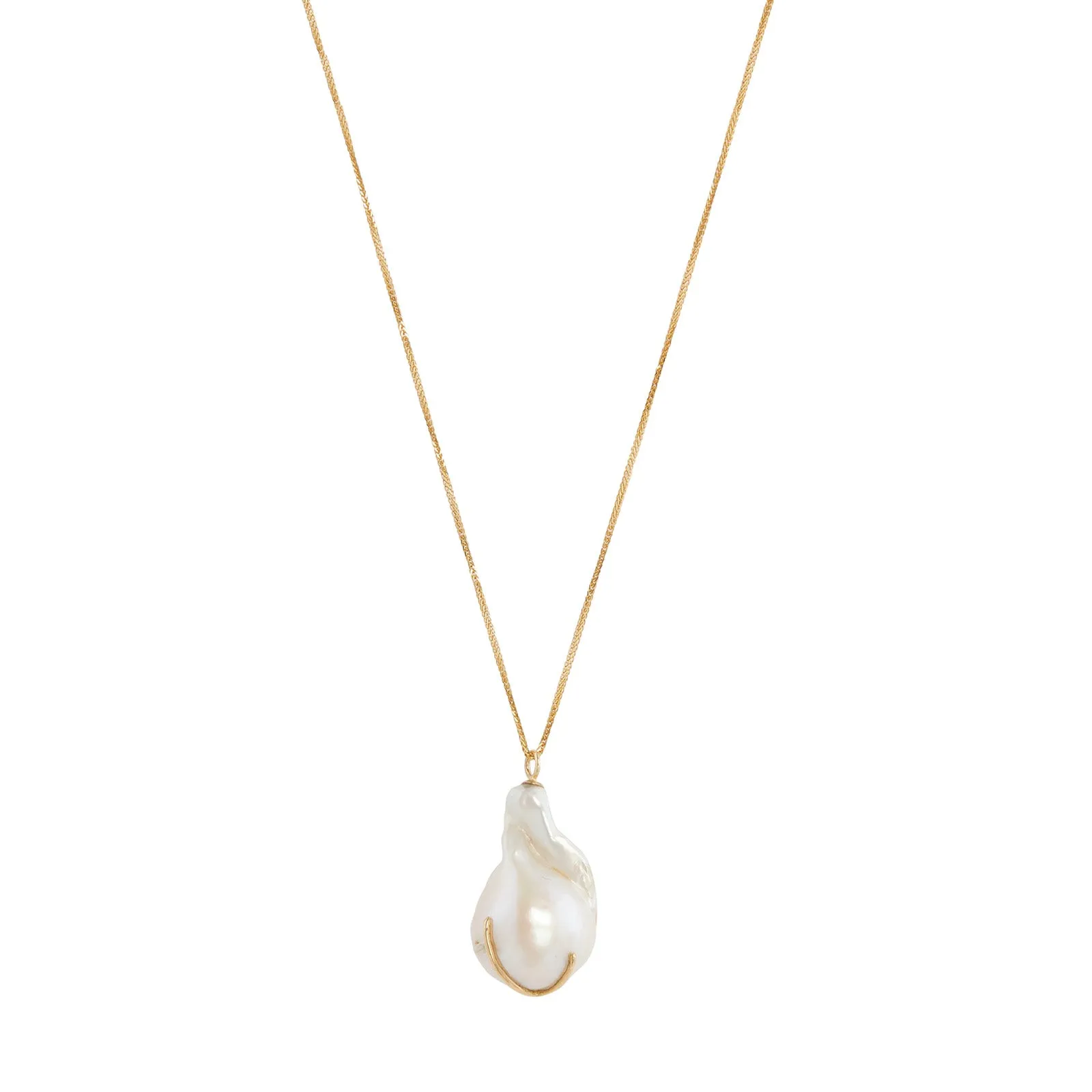 Baroque Pearl Kintsugi Necklace