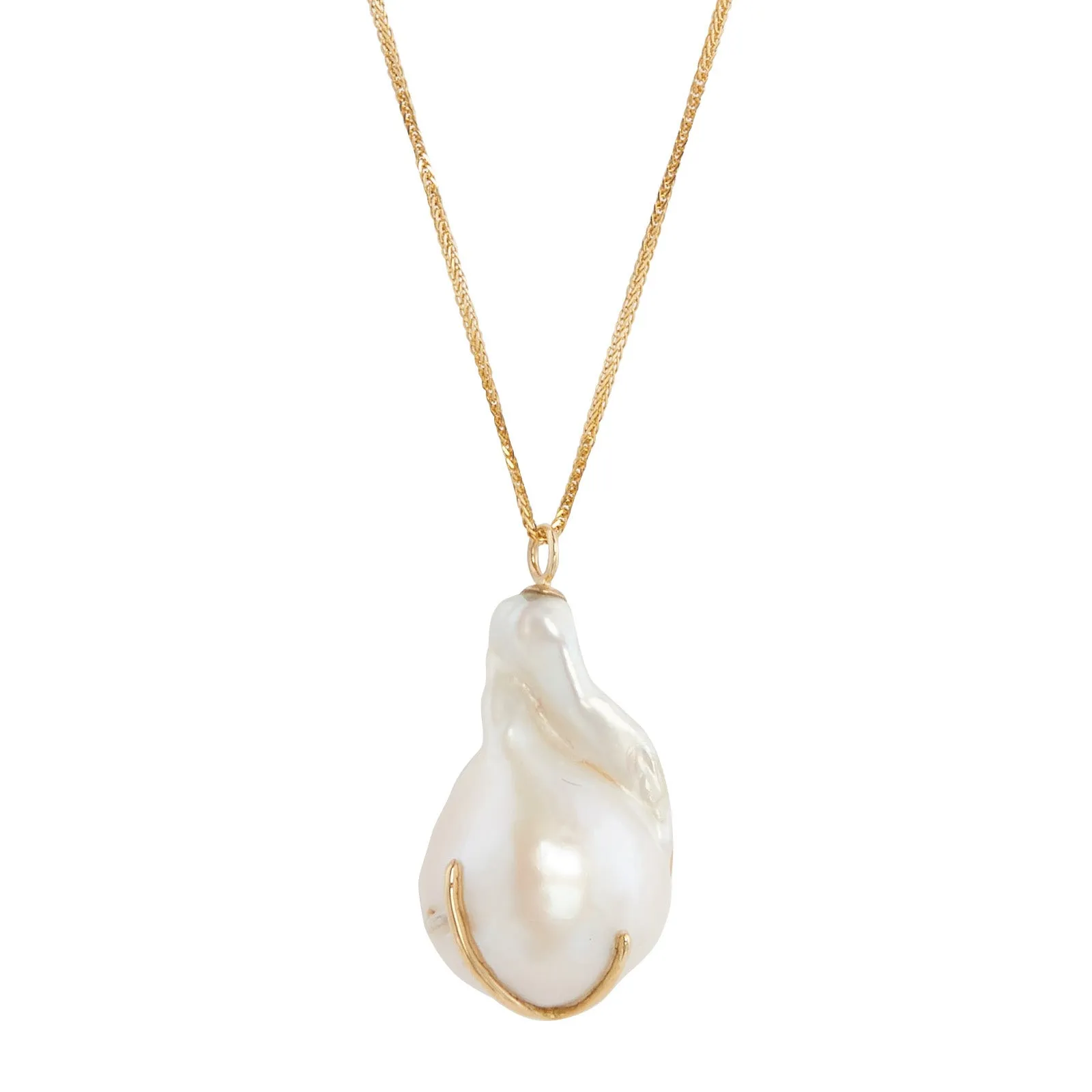 Baroque Pearl Kintsugi Necklace