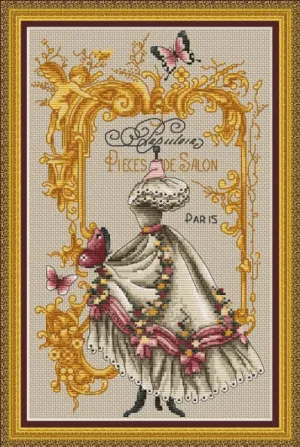 Beige Butterfly Atelier - PDF Cross Stitch Pattern