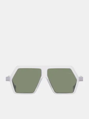 BL0001 Sunglasses (FE-BL0001-CRISTAL-MATTE-GREEN)