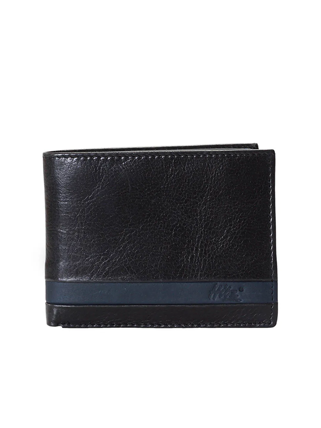 BS-3001D BLACK LEATHER WALLETS