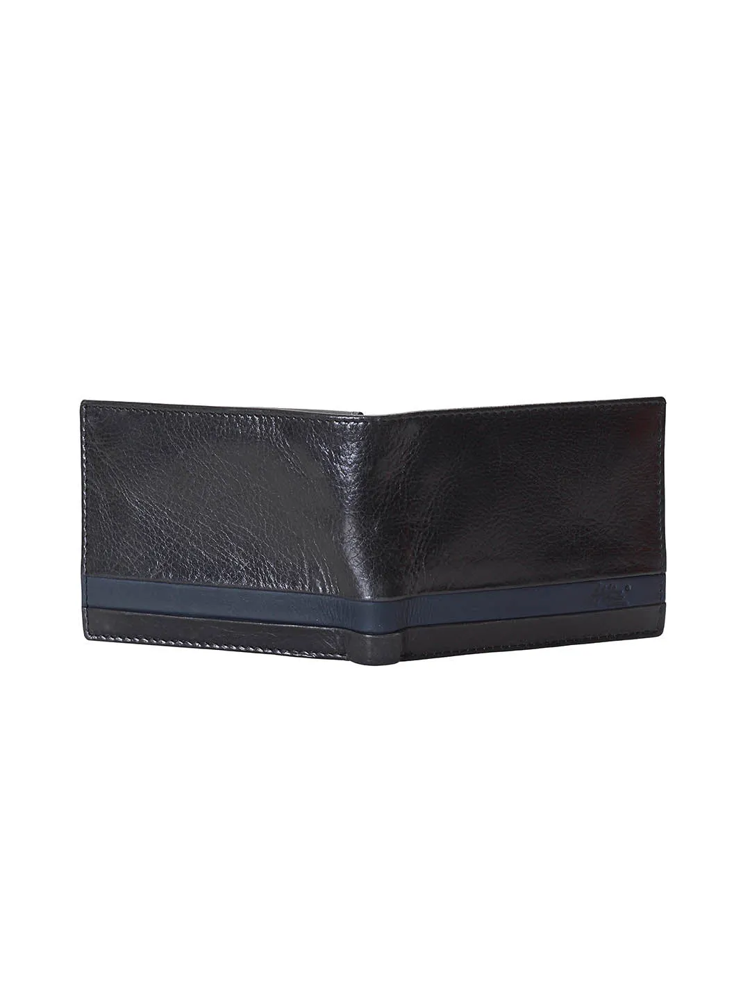 BS-3001D BLACK LEATHER WALLETS