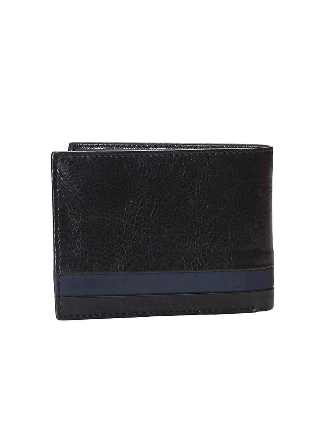 BS-3001D BLACK LEATHER WALLETS