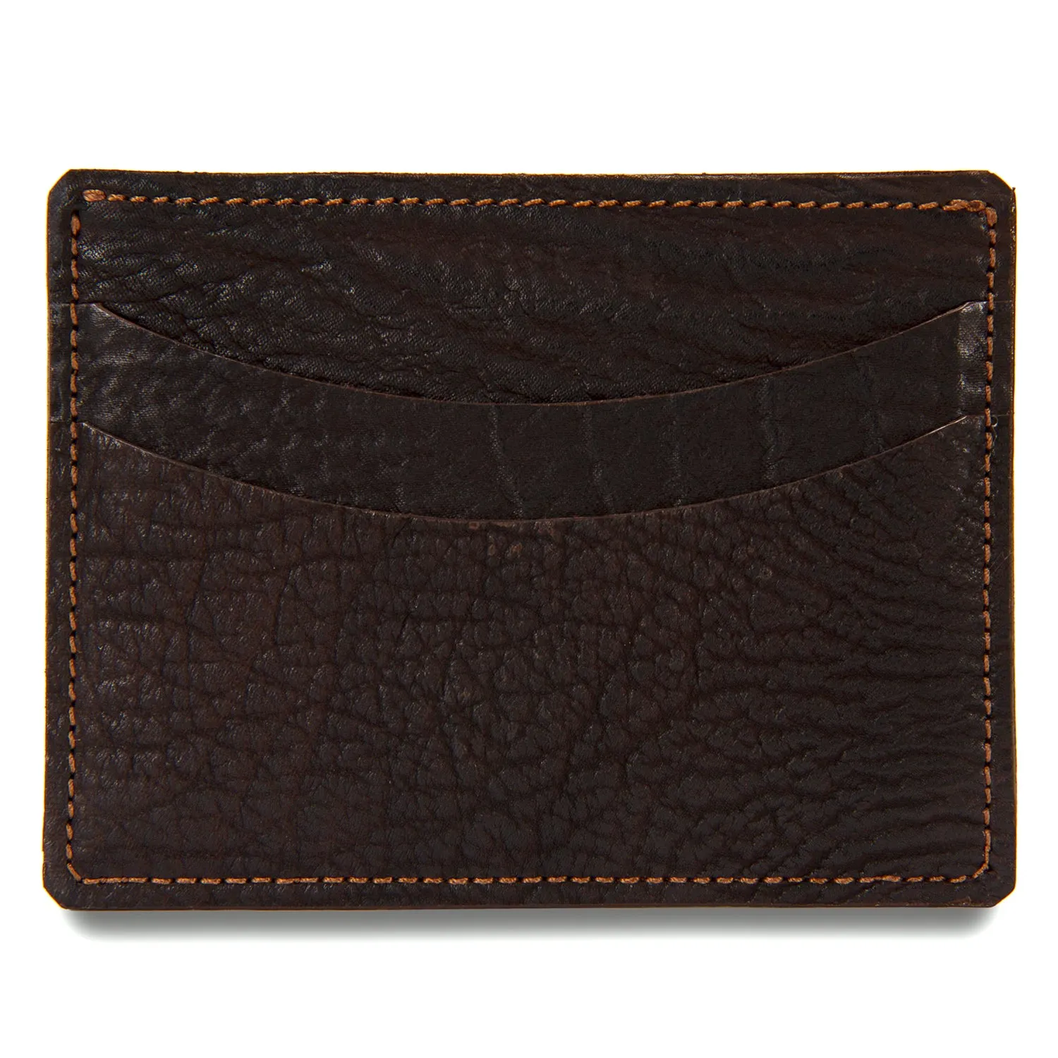 Card Holder in Brown Shark