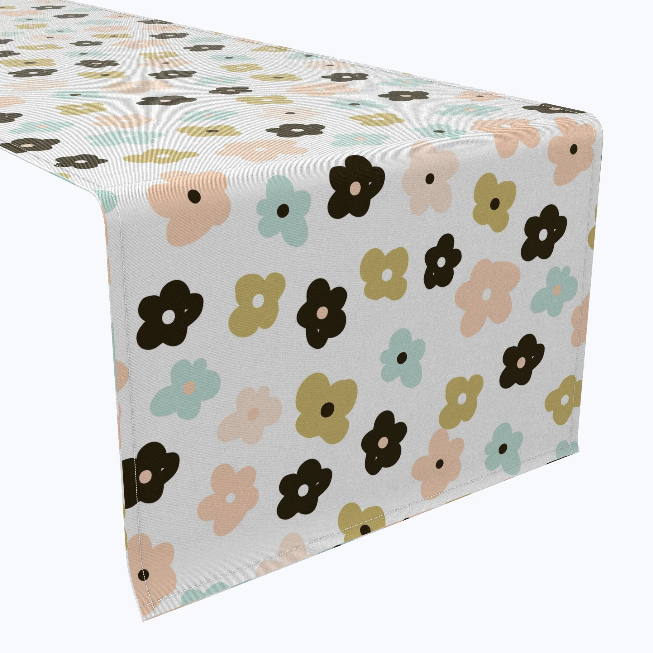 Cartoon Flowers Table Runners