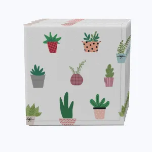 Cartoon Succulents Napkins