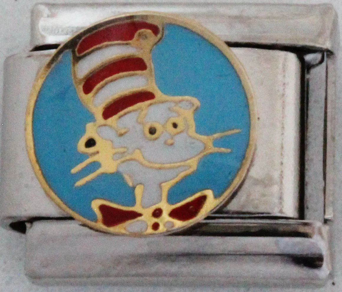 Cat in the Hat - Dr Seuss 9mm Charm