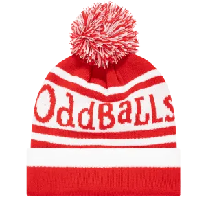 Cherry | White - Bobble Hat