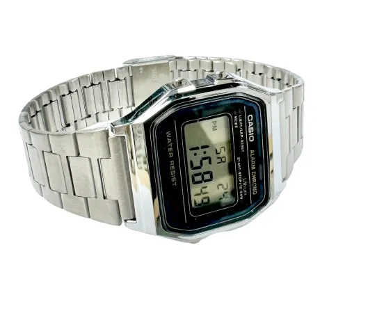 Casio Classic Digital Watch, Model A158W-159, Retro Style