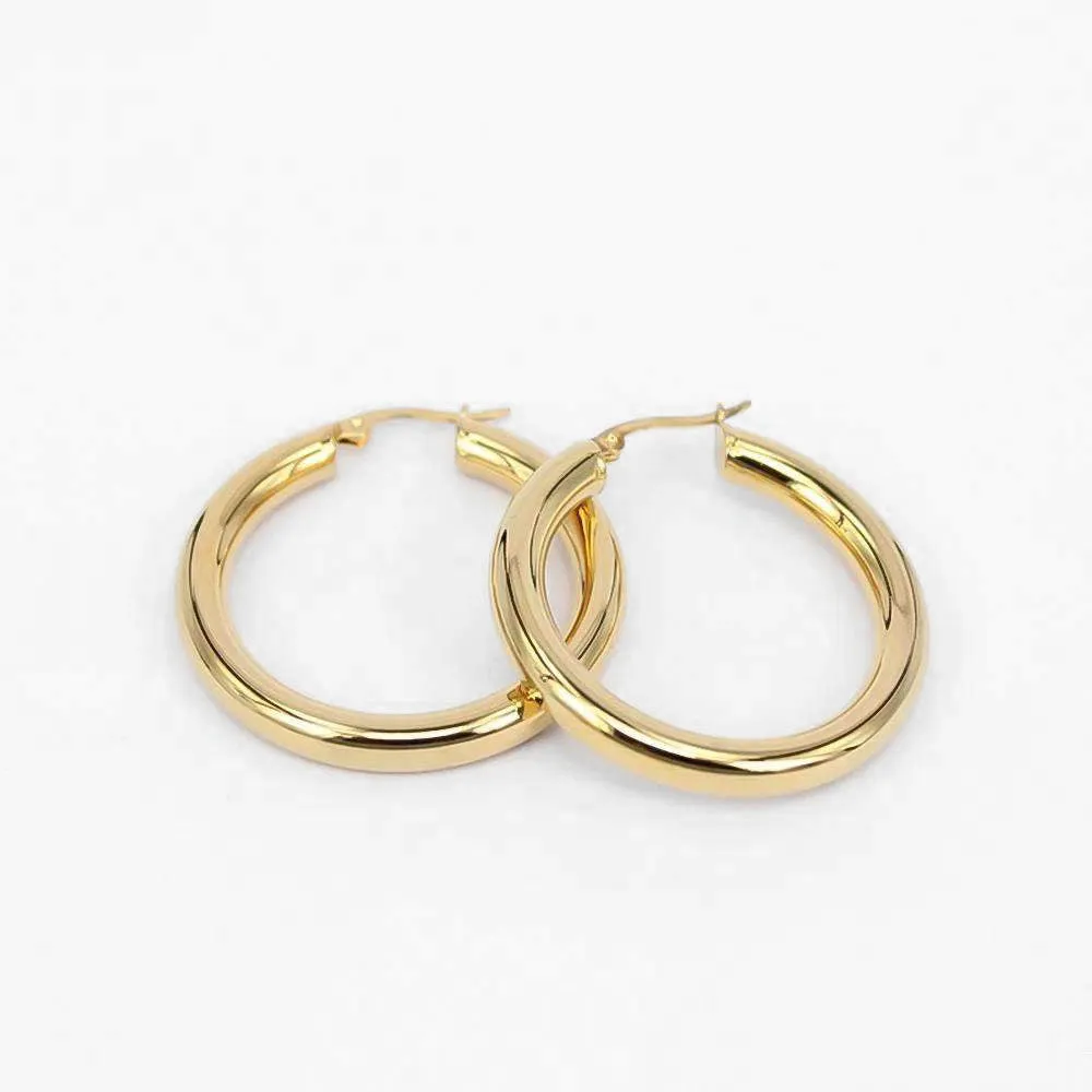 Classic Gold Filled Hoops