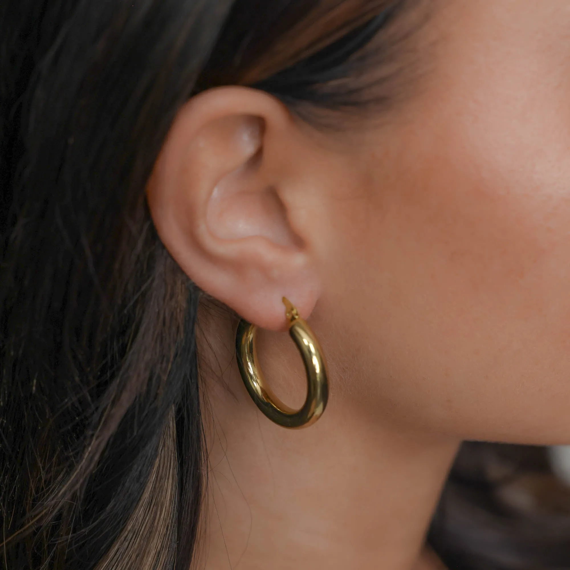 Classic Gold Filled Hoops