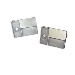 Clint Orms Texas Flag Cufflinks