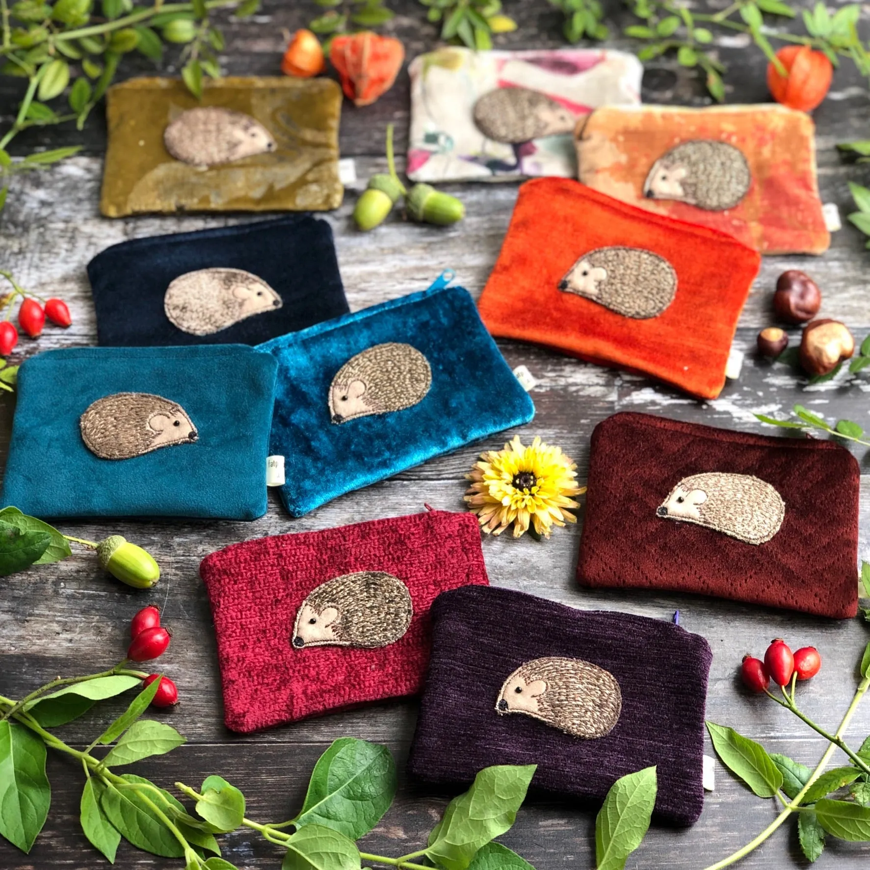 Coin purse - hedgehog