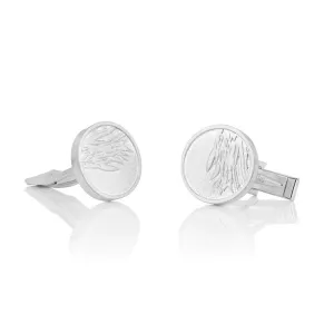 CUFFLINKS - RAVEN silver