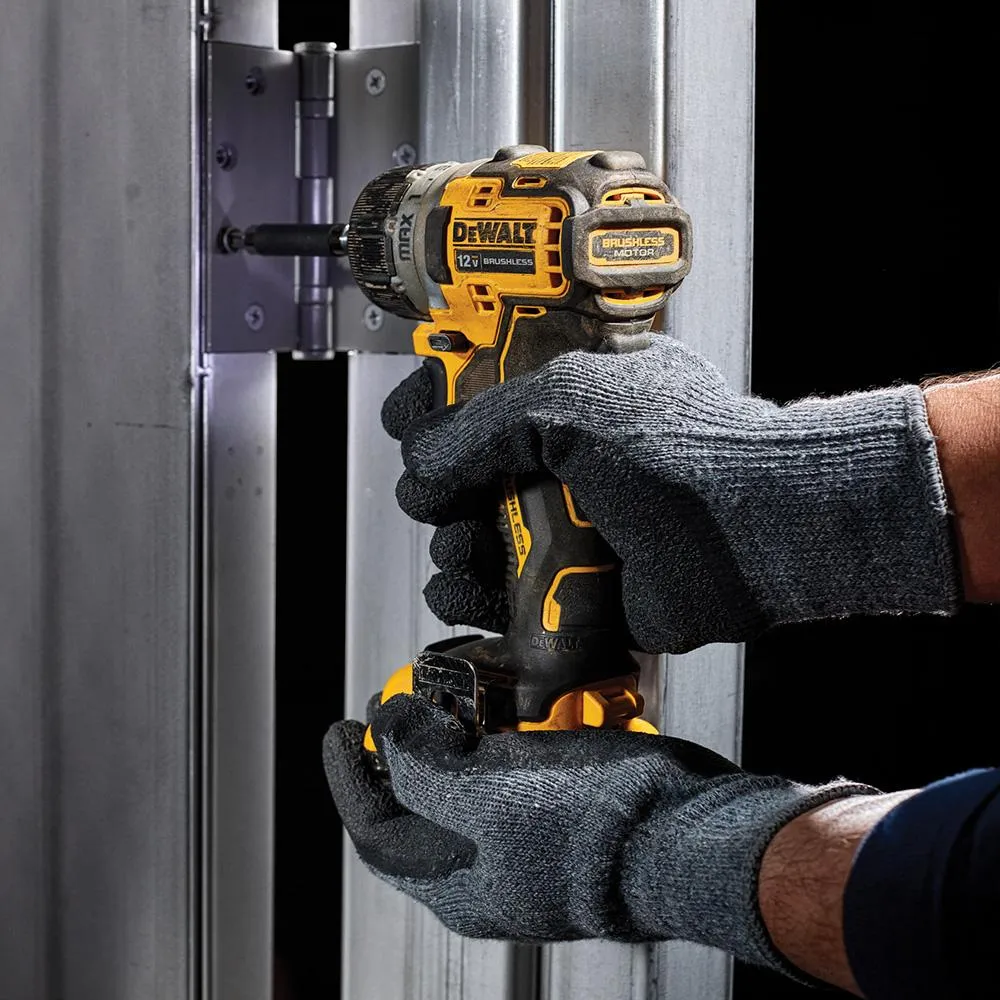 DeWALT DCF601F2 12V MAX XTREME Brushless 1/4 Inch Cordless Screwdriver Kit