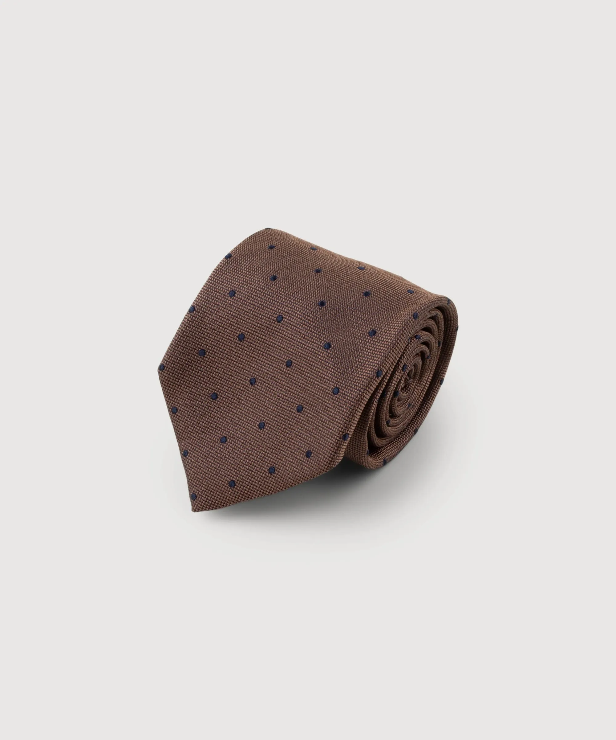 Dotted Silk Tie