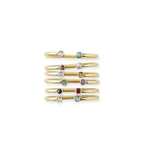 Dual Birthstone Ring