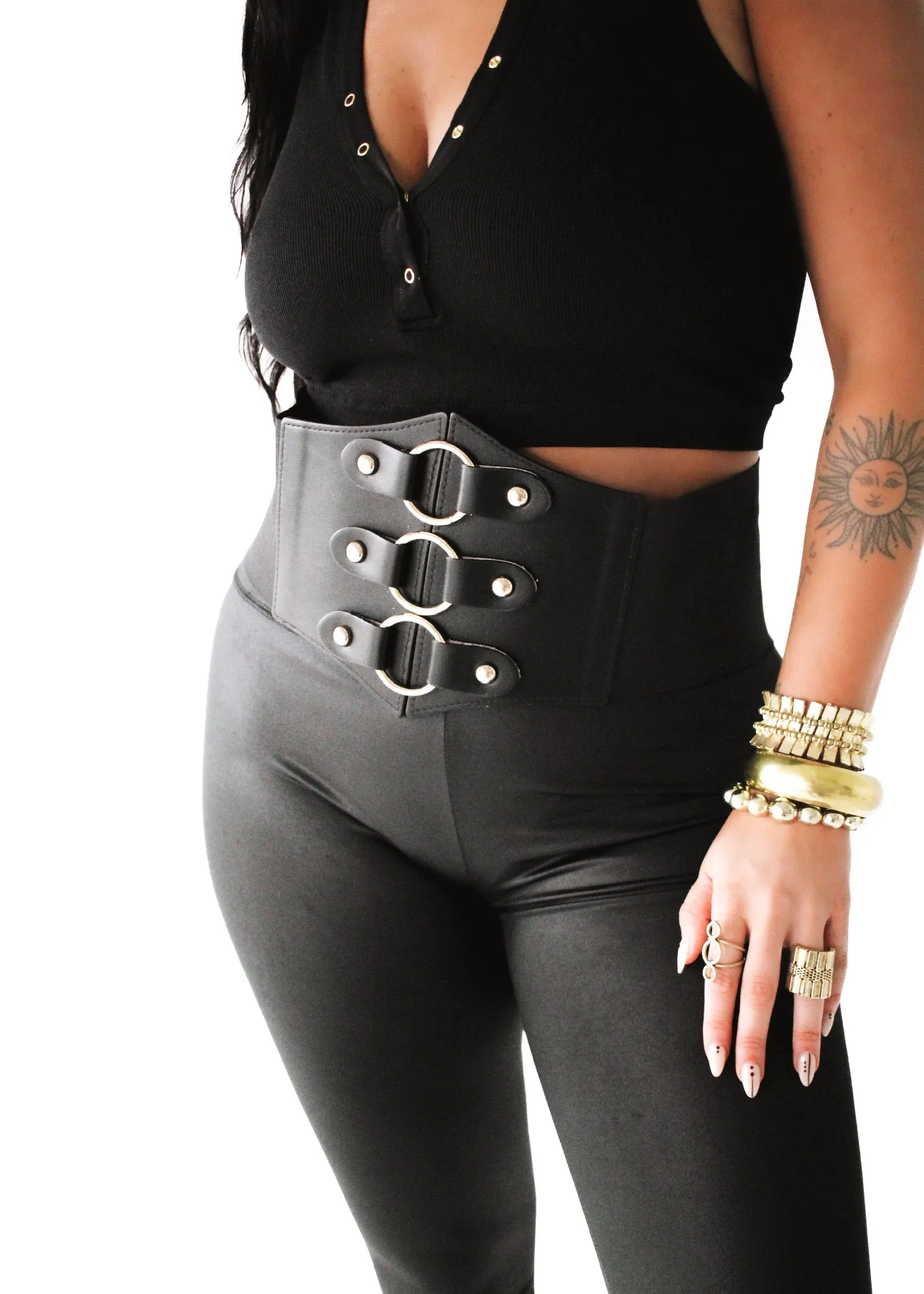 EMMALINE CORSET PLUS SIZE WAIST BELT