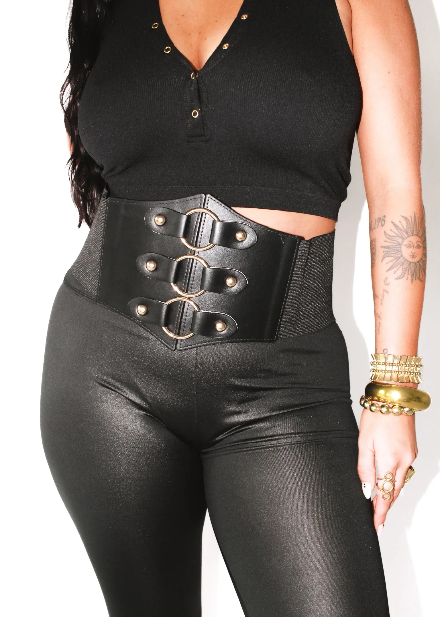 EMMALINE CORSET PLUS SIZE WAIST BELT