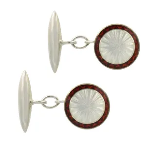 Enamel Cuff Links