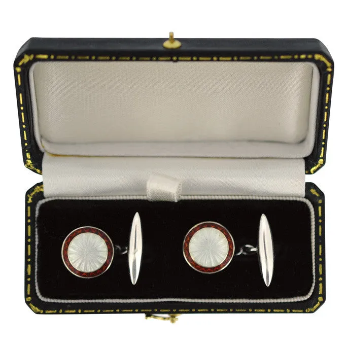 Enamel Cuff Links