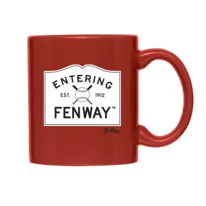 Entering Fenway Coffee Mug (Red)