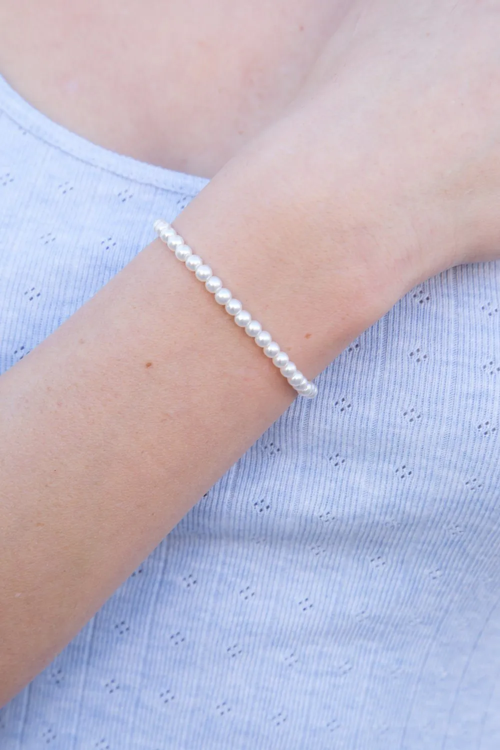 Faux Pearl Bracelet