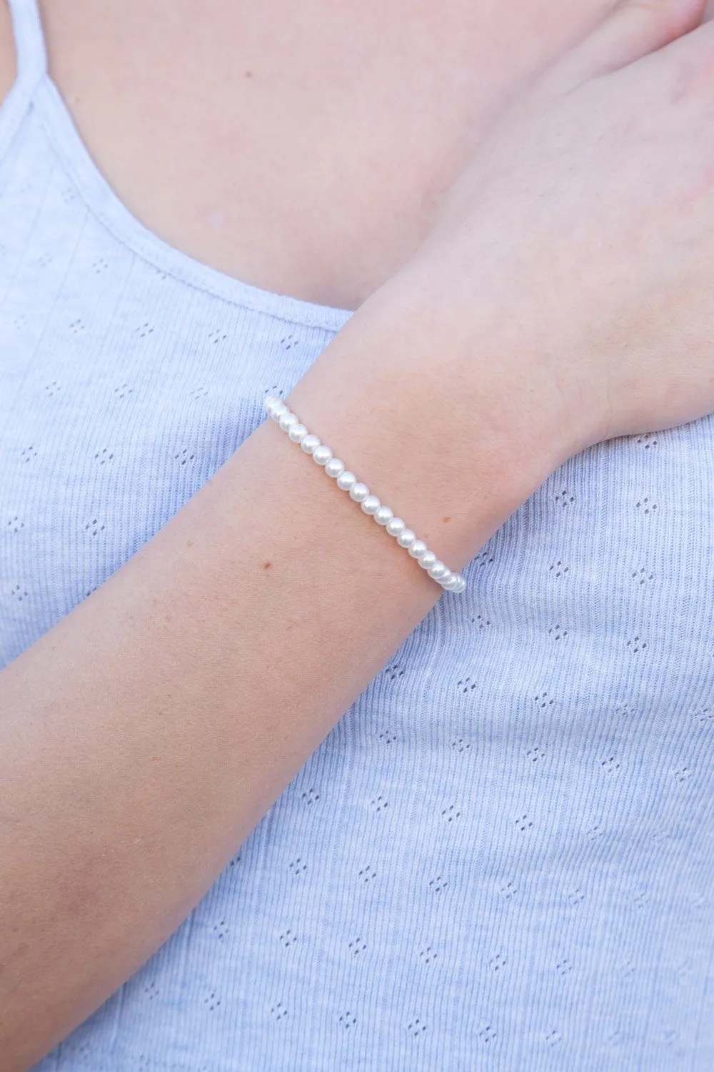 Faux Pearl Bracelet