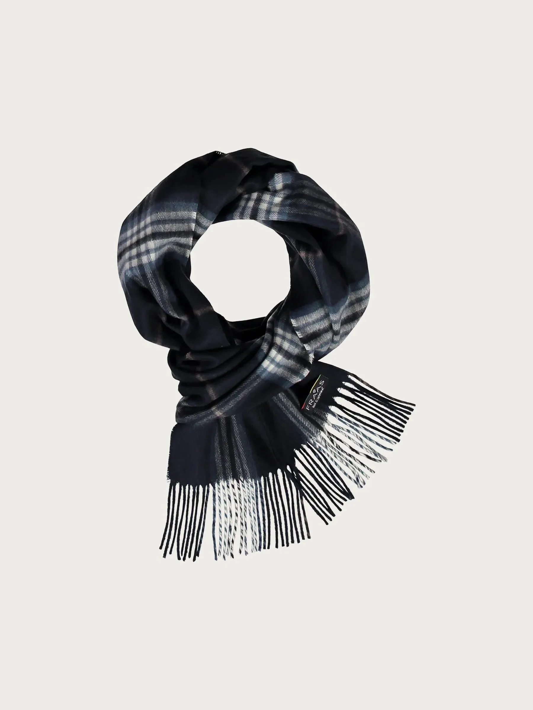 Fraas Plaid Cashmink Scarf