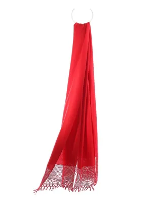 Fringe Shawl with Traditional Chinese Hand-knotting