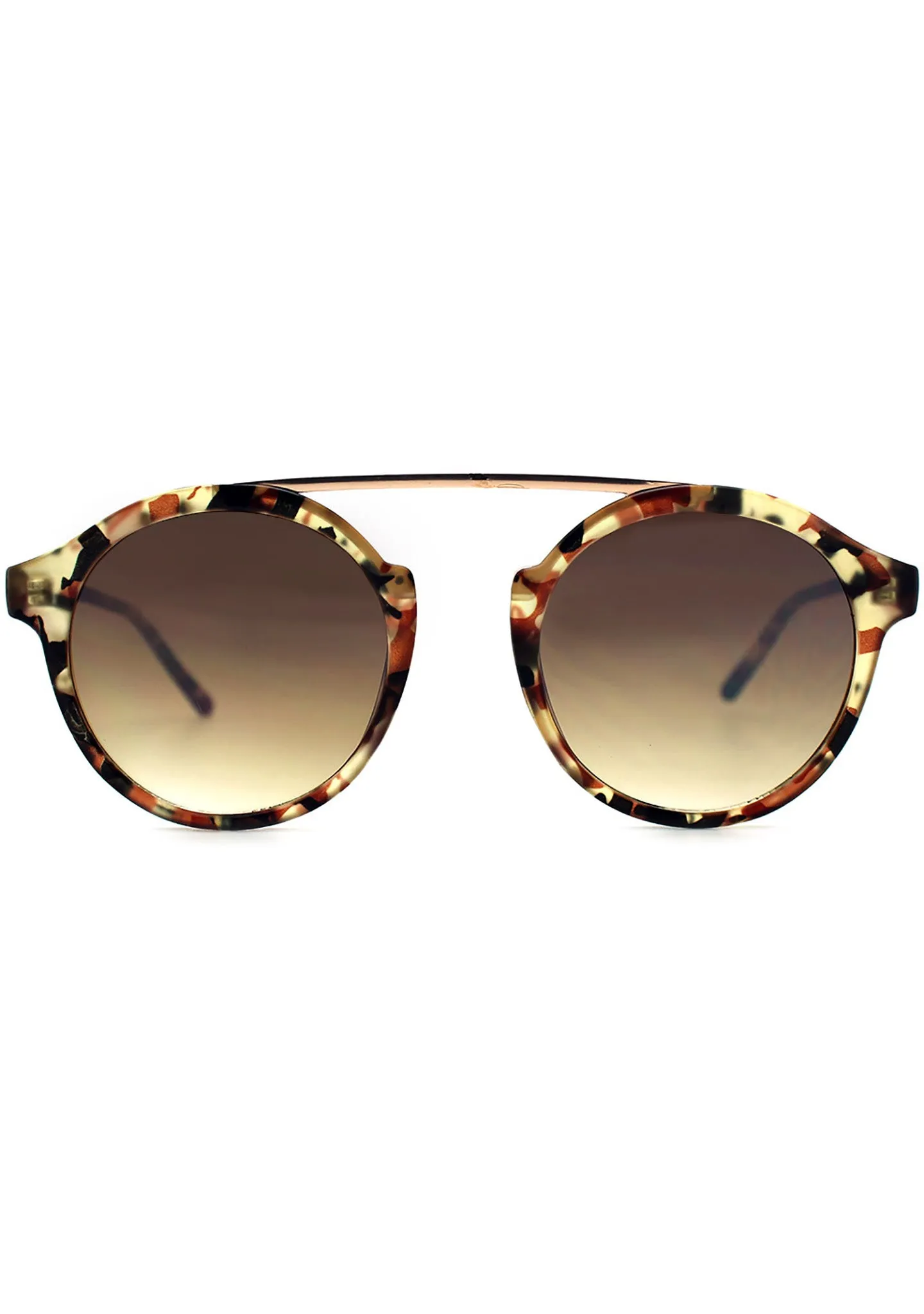 Full Throttle Matte Sunglasses in Brown Tortoise