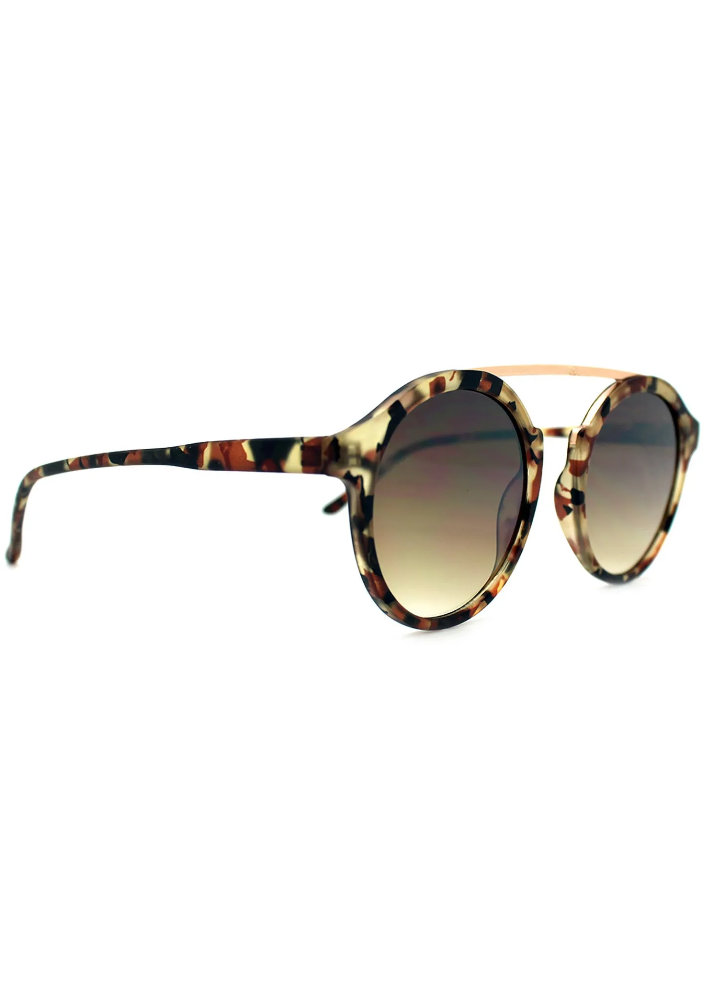 Full Throttle Matte Sunglasses in Brown Tortoise