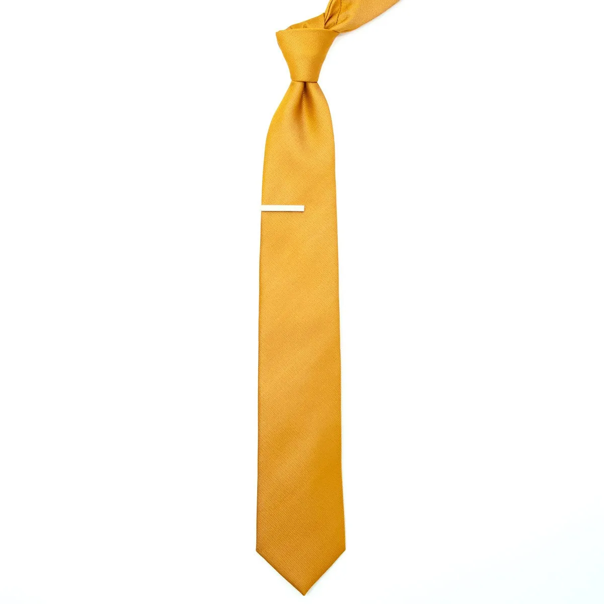 Grosgrain Solid Marigold Tie