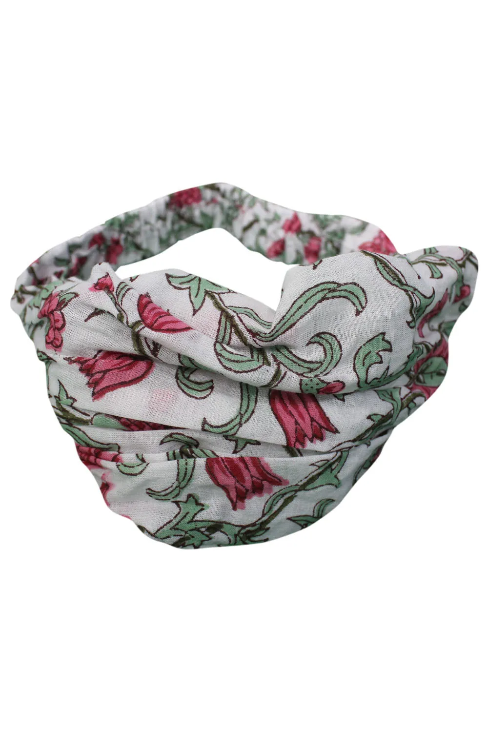 Hand Block Print Cotton Headbands Floral Printed Boho Fashion Hippie Hair bands Wholesale Lots