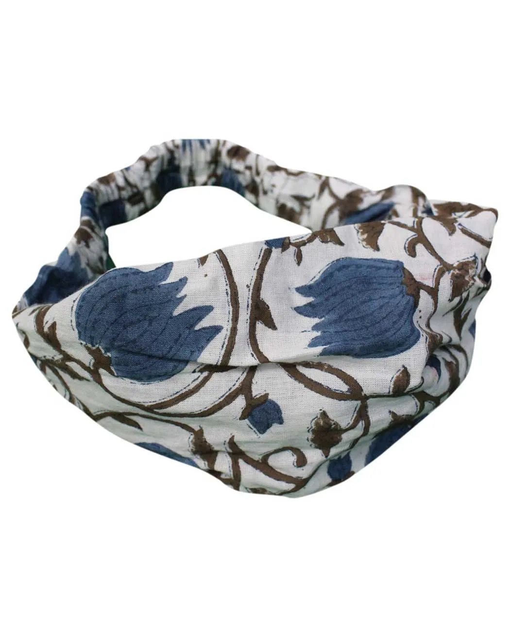 Hand Block Print Cotton Headbands Floral Printed Boho Fashion Hippie Hair bands Wholesale Lots