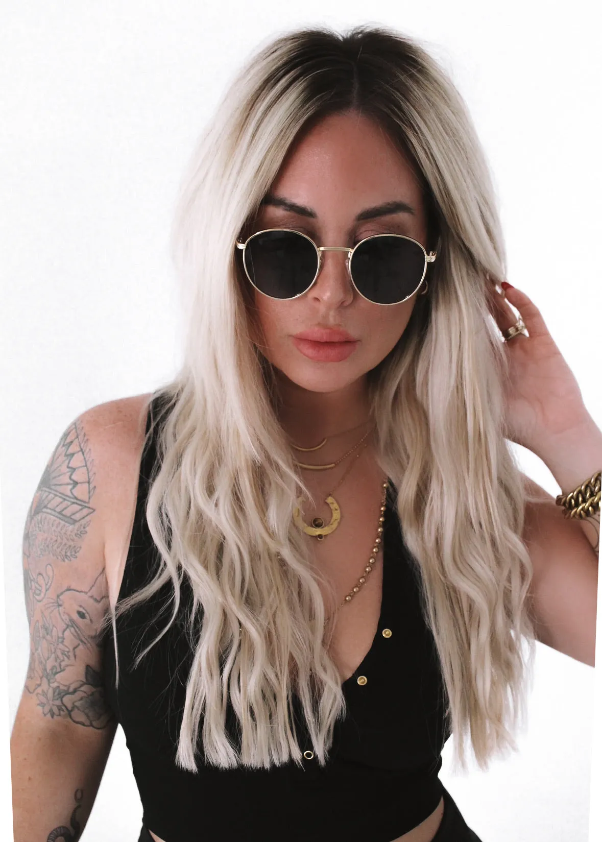 HOLLIS STATEMENT SUNGLASSES